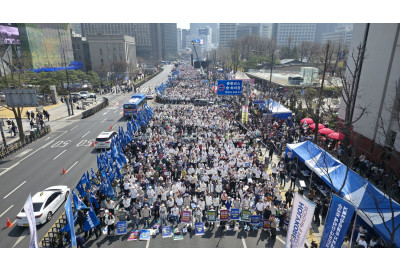 차별금지법 반대 10만 운집…“위헌적 악법 철회 촉구, 자유민주 질서 수호”